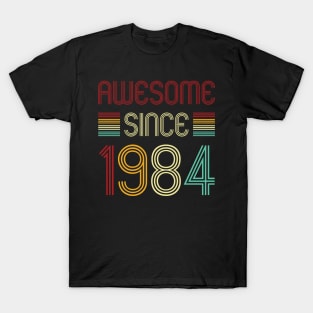 Vintage Awesome Since 1984 T-Shirt